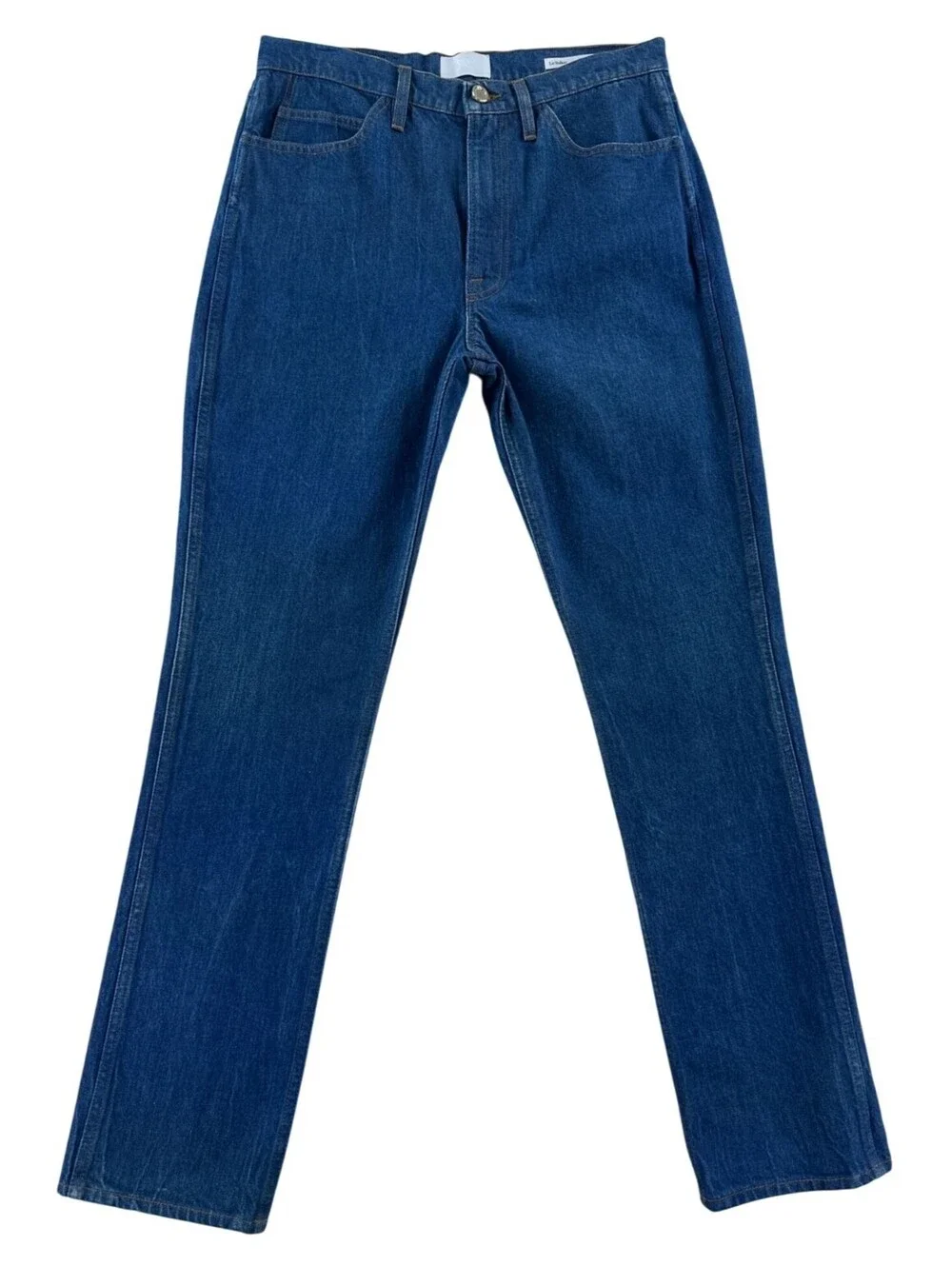 NEW Frame Denim Le Italien Vintage Blue True Straight Leg Jeans 30
